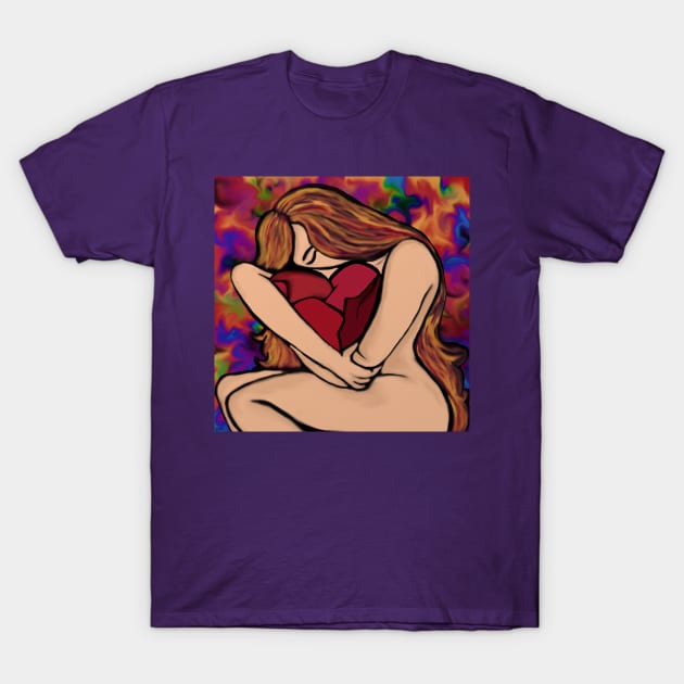 Strong and Brokenhearted T-Shirt by AlishaDawnCreations